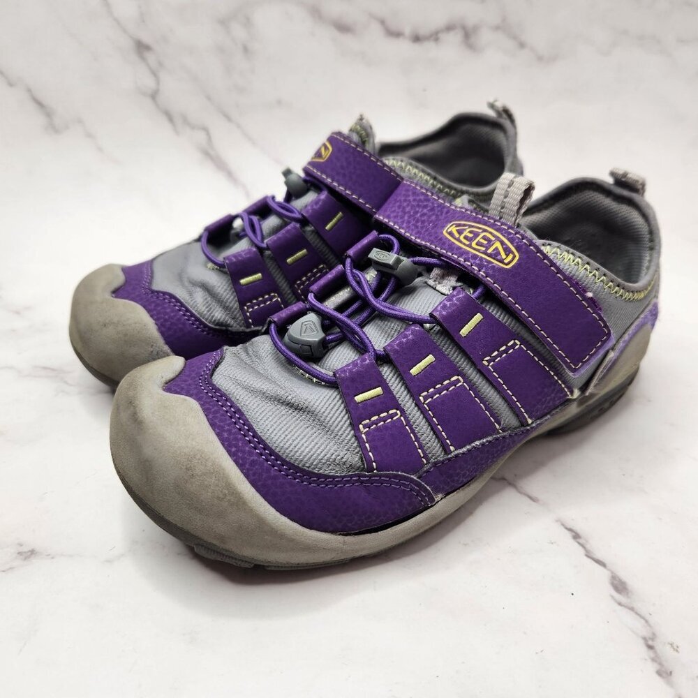 Keen Knotch Hollow Hiking Shoes Sneakers Sandals Purple Outdoors Youth Girls 1